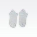 Peak Low Cut Socks  (3 In 1) White/Black
