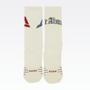 Peak Stretch High Cut Socks White