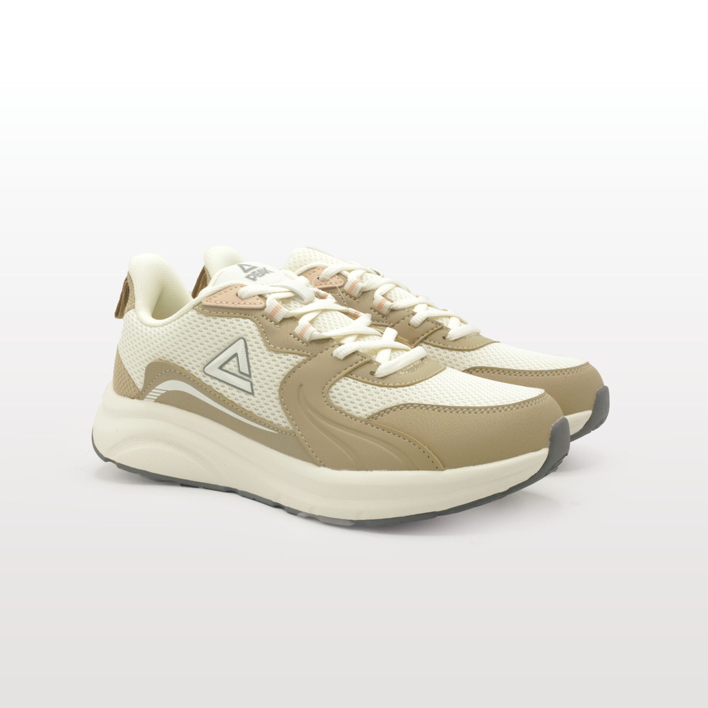 Peak Taichi Walking Shoes Canvas Yellow