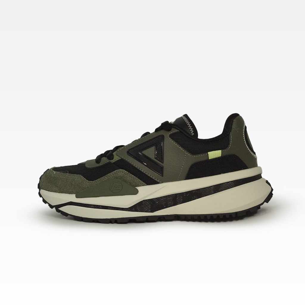 Peak Taichi Retro Casual Shoes Light Army Green/Black