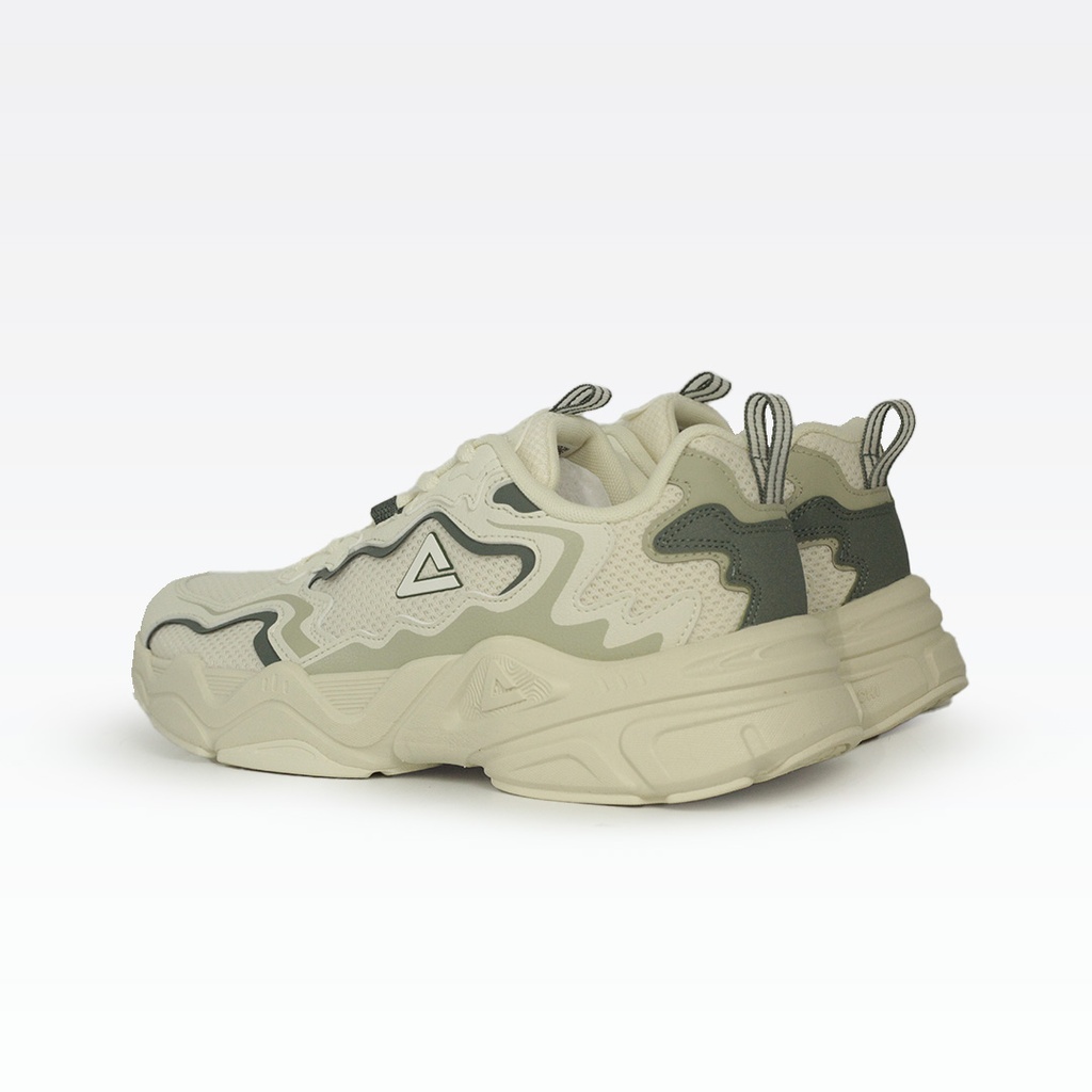 Peak Taichi Retro Casual Shoes Canvas White/Green