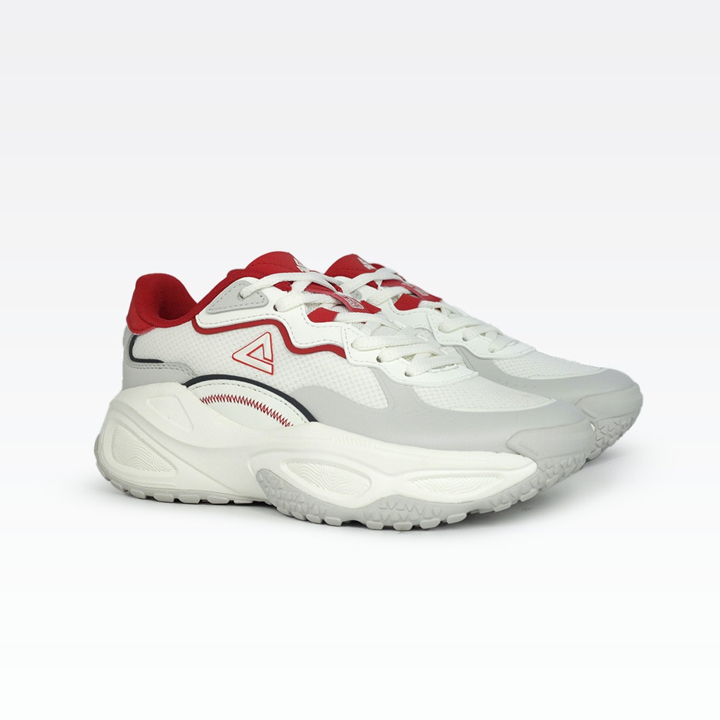 Peak Taichi Retro Casual Shoes White/Red