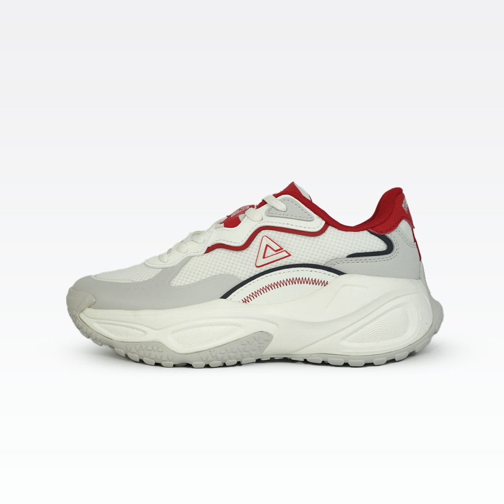 Peak Taichi Retro Casual Shoes White/Red