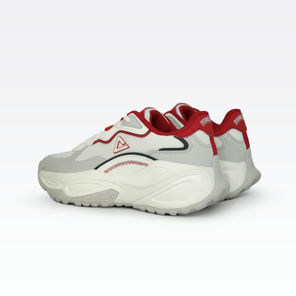 Peak Taichi Retro Casual Shoes White/Red