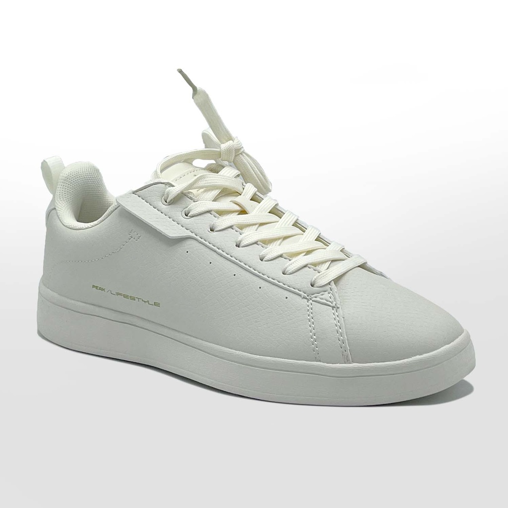 Peak Tibby Casual Shoes Cancas White