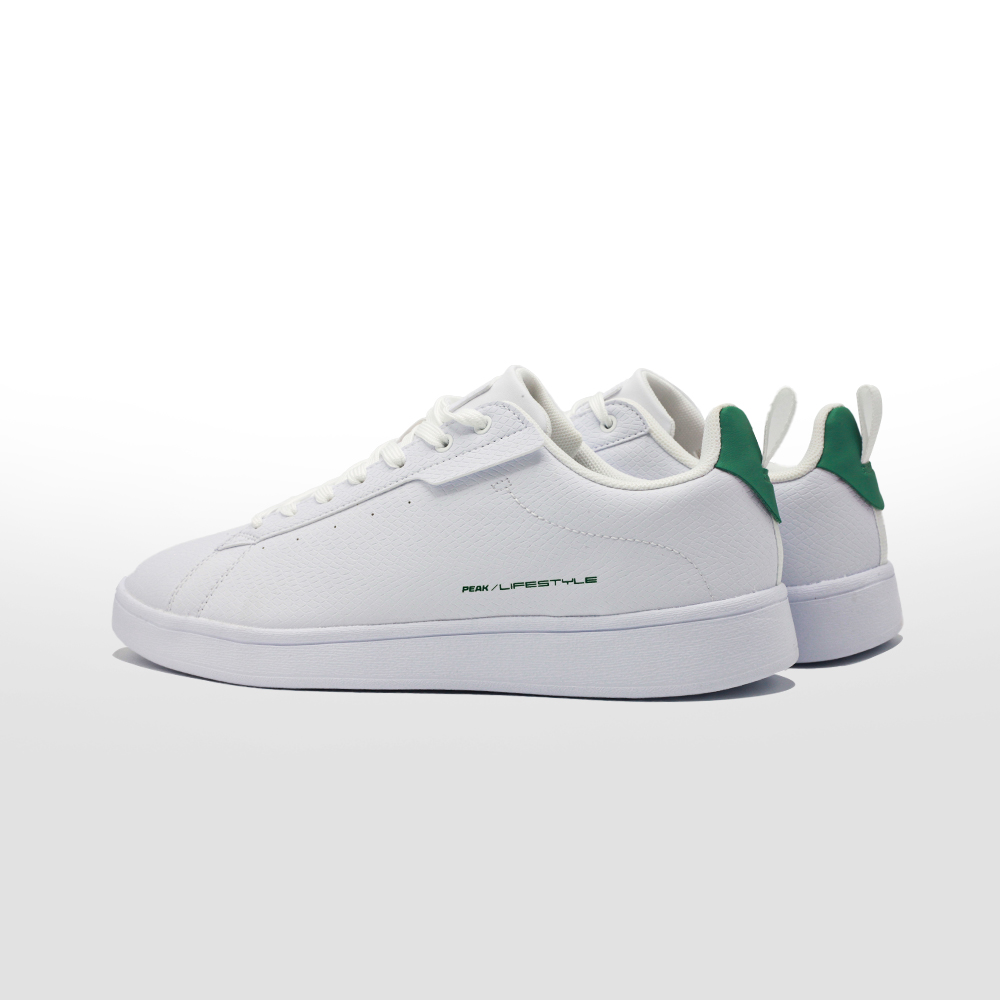 Peak Tibby Casual Shoes White Green