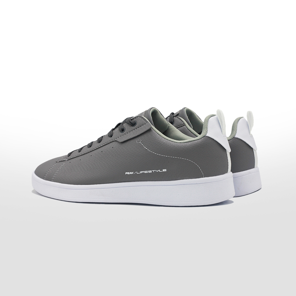 Peak Tibby Casual Shoes Grey White