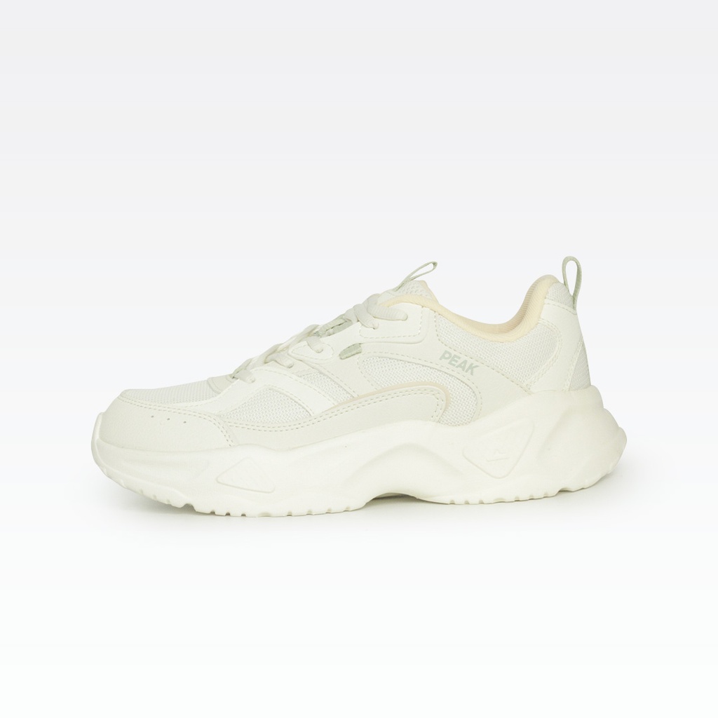 Peak Retro Casual Shoes White Pink