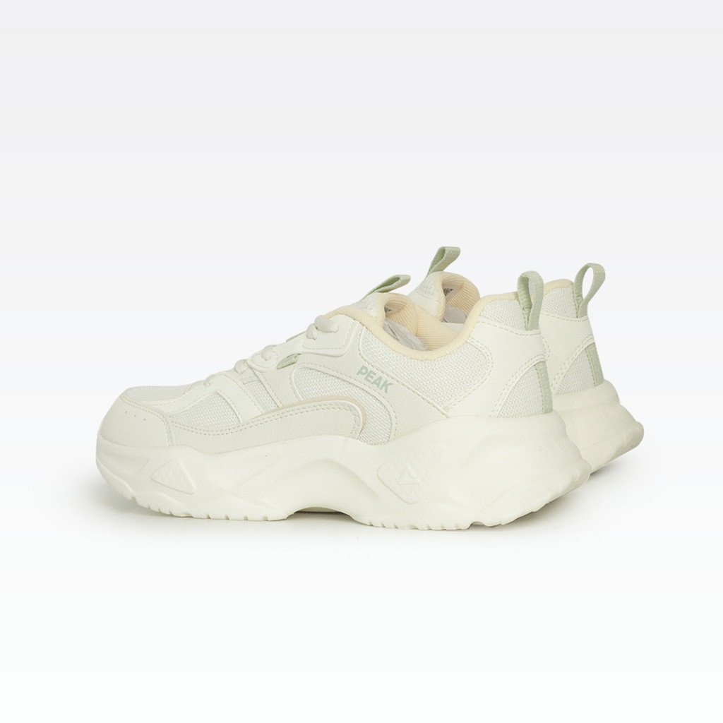 Peak Retro Casual Shoes White Pink