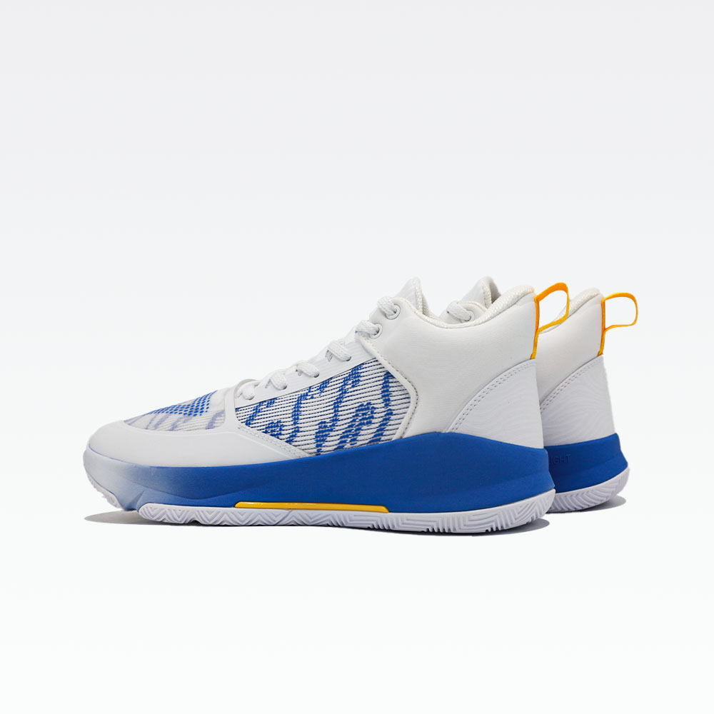 Peak Basketball Shoes White Blue