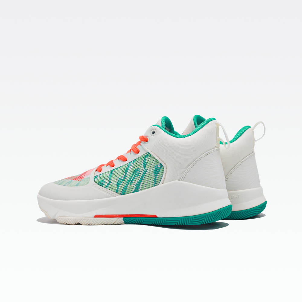 Peak Basketball Shoes Off White Green