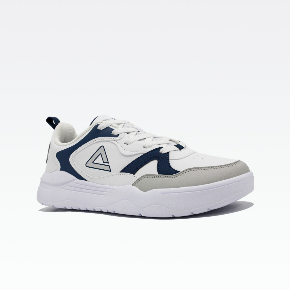 Peak Casual Shoes White Dark Marine Blue