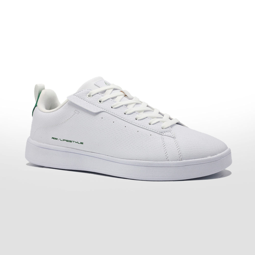 Peak Tibby Casual Shoes White Green