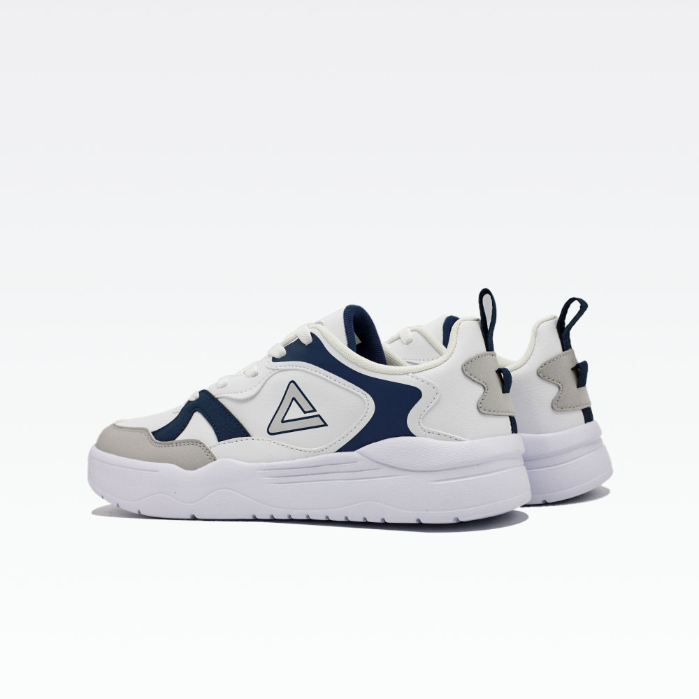 Peak Casual Shoes White Dark Marine Blue