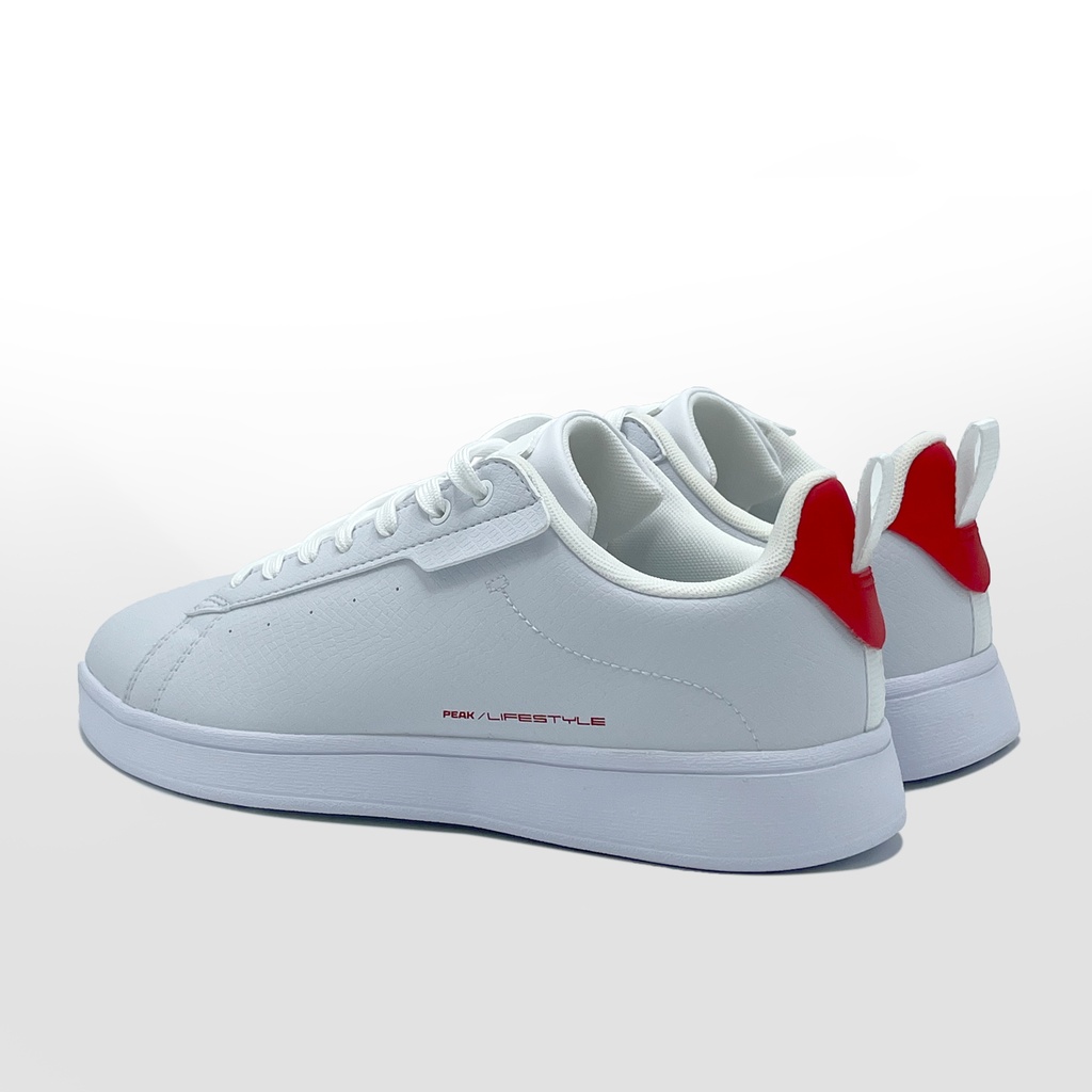 Peak Tibby Casual Shoes White/Red