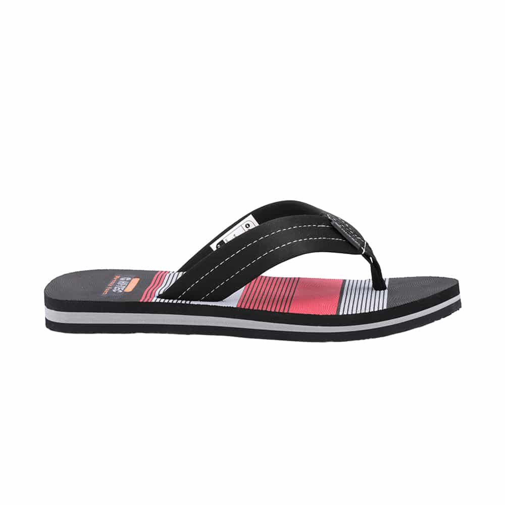 Hi-Tec Nautical Thong Black-Red
