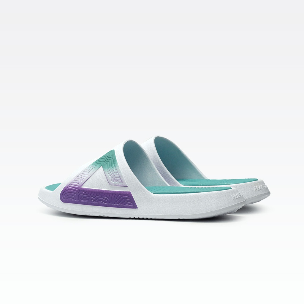 Peak Taichi Slippers White/Bright Turquoise