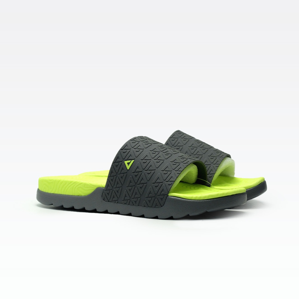 Peak Taichi Tachi Slippers Dk.Grey/Fluorescent Yellow