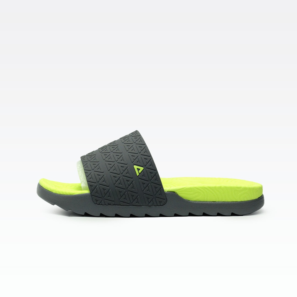 Peak Taichi Tachi Slippers Dk.Grey/Fluorescent Yellow