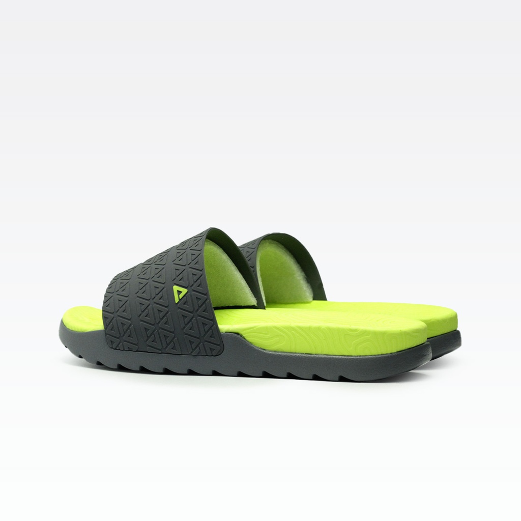 Peak Taichi Tachi Slippers Dk.Grey/Fluorescent Yellow