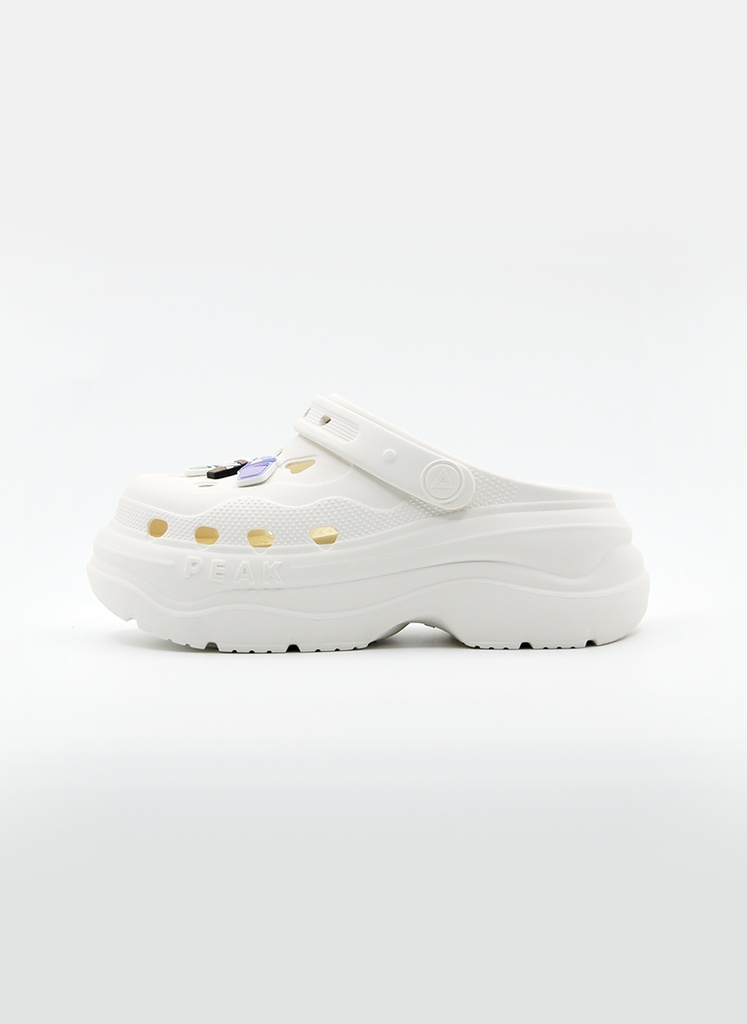 Peak Taichi Sandal Canvas White