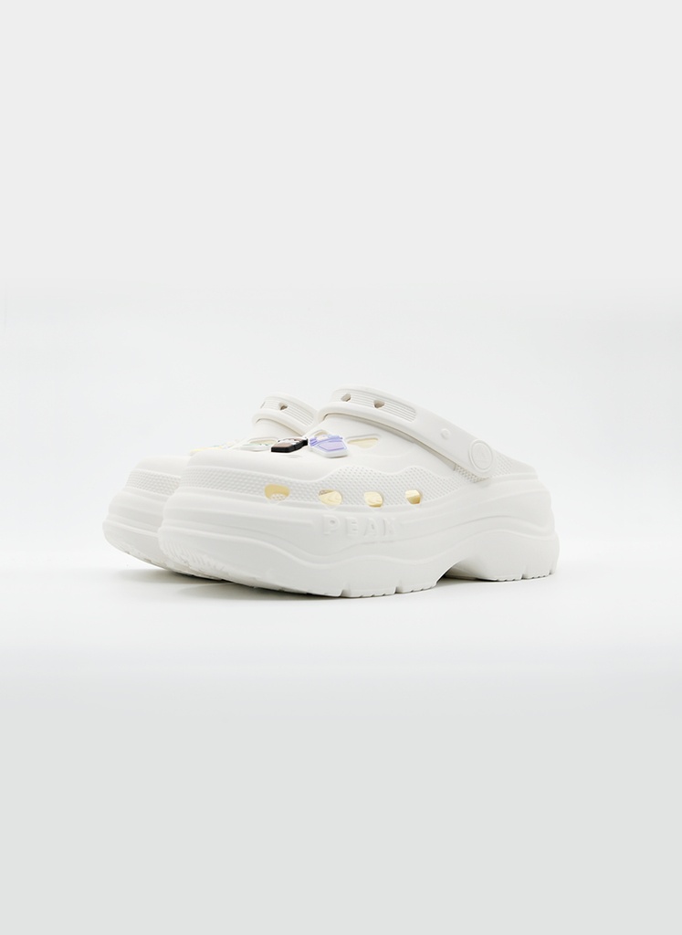 Peak Taichi Sandal Canvas White