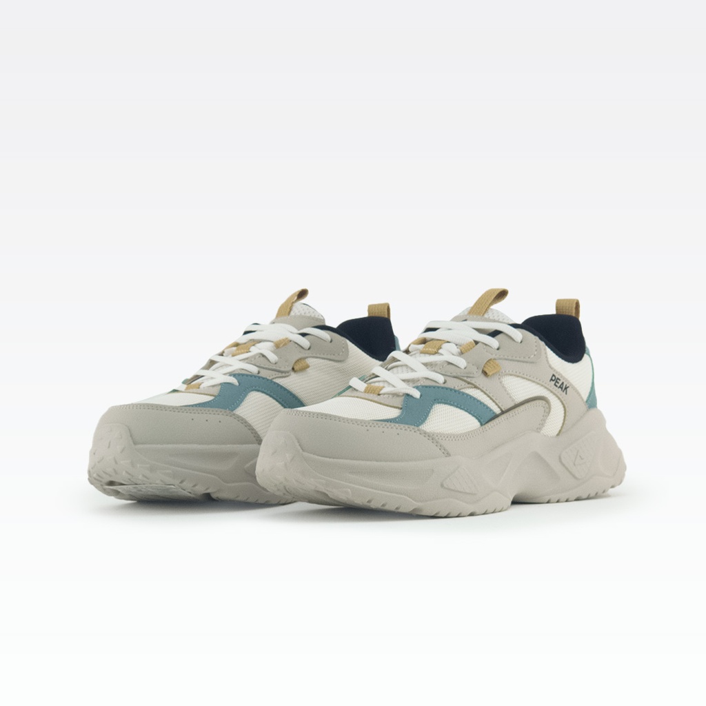 Peak Retro Casual Shoes Khaki Green