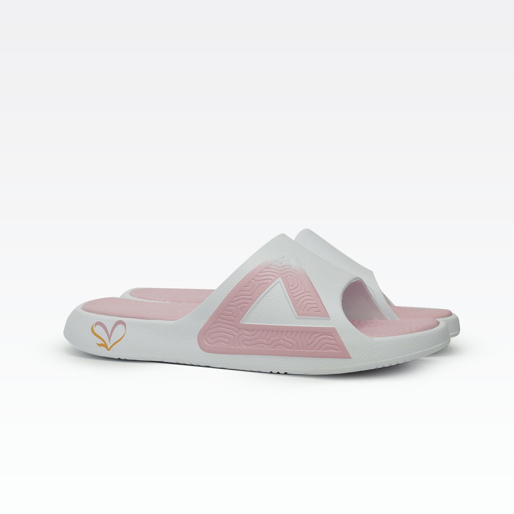 Peak Taichi Slippers  White/Pink