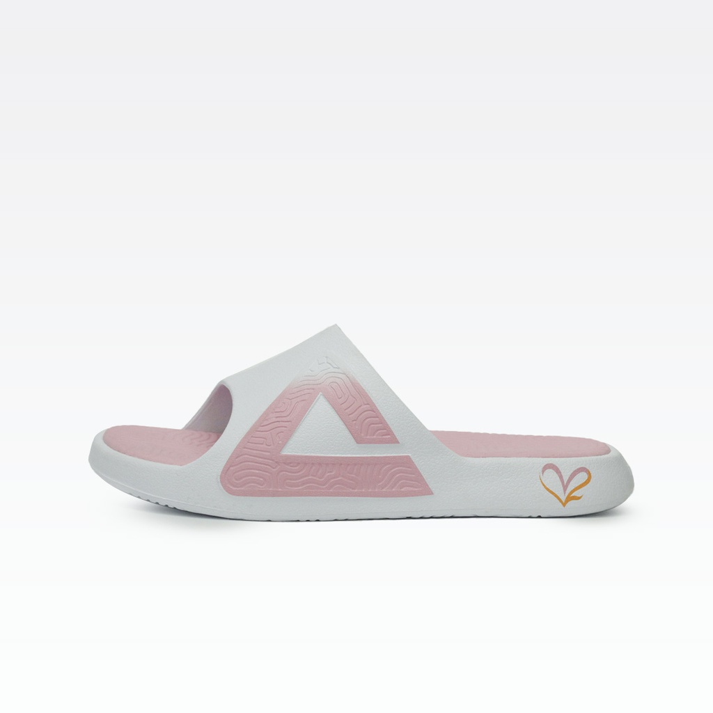 Peak Taichi Slippers  White/Pink