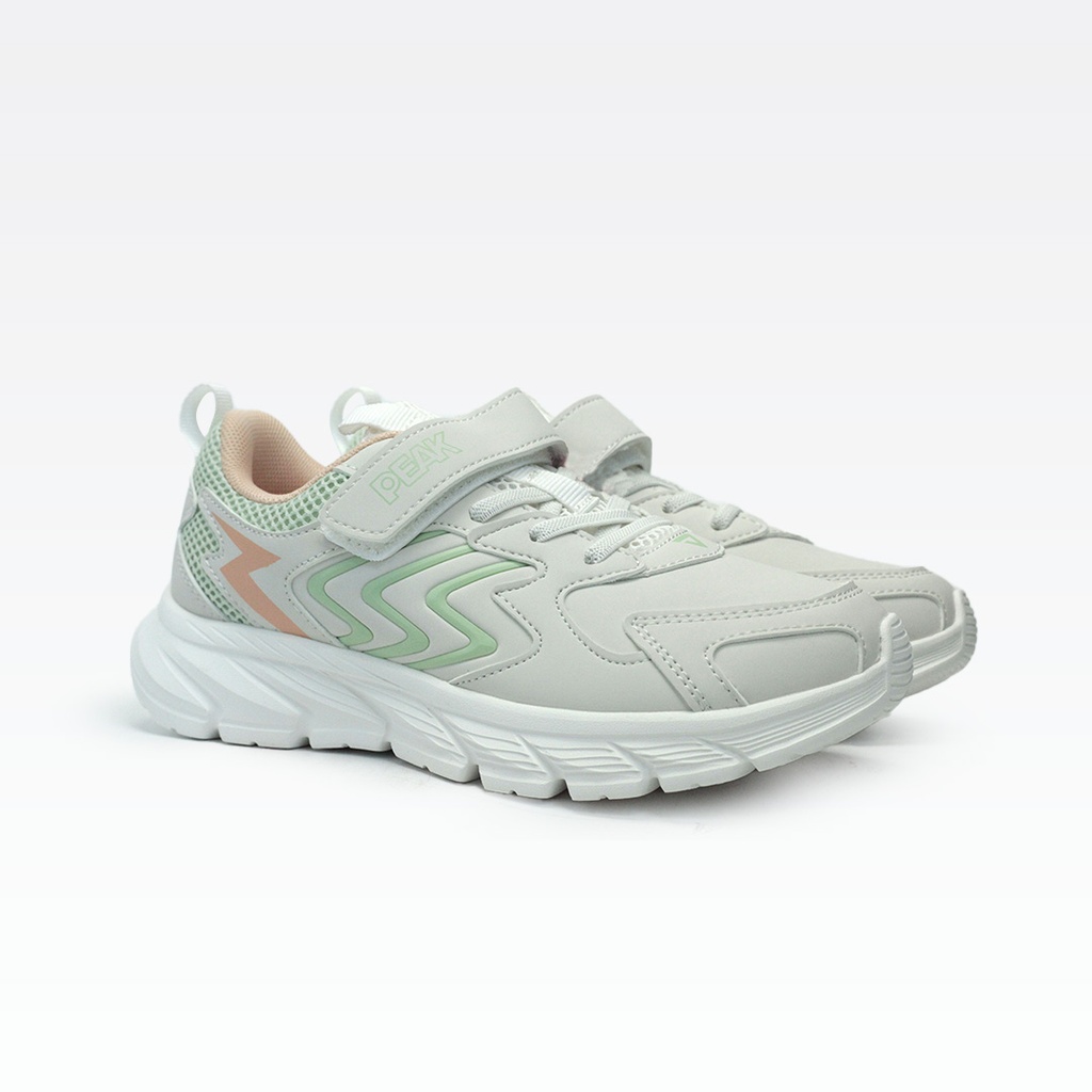 Peak Kids Shoes White/Green