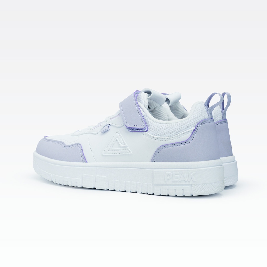 Peak Kid Shoes_White/Purple