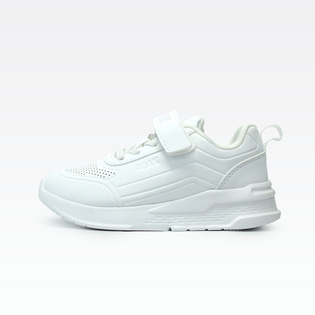 Peak Kids Shoes Canvas White