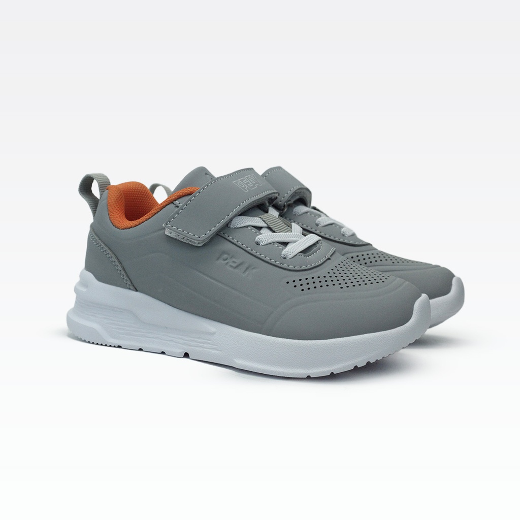 Peak Kids Shoes White Grey