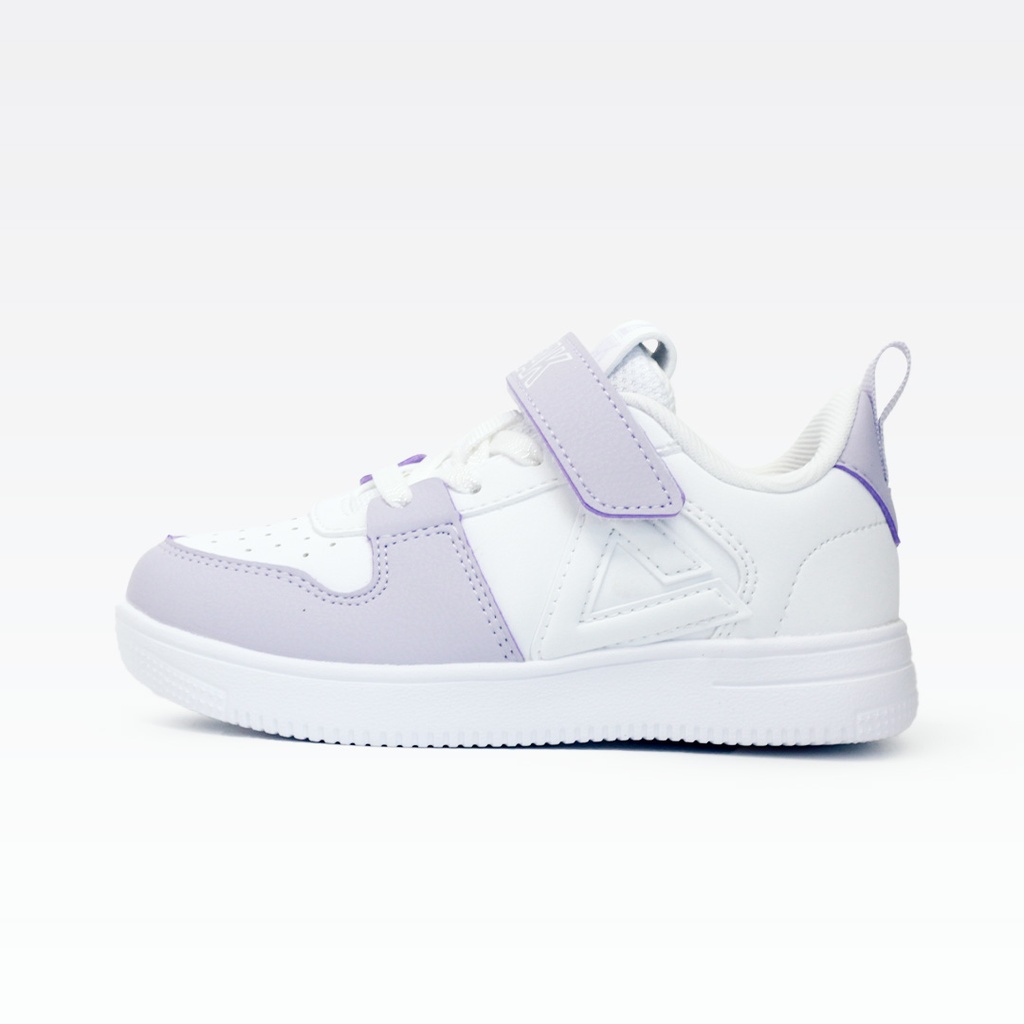 Peak Kid Shoes_White/Purple