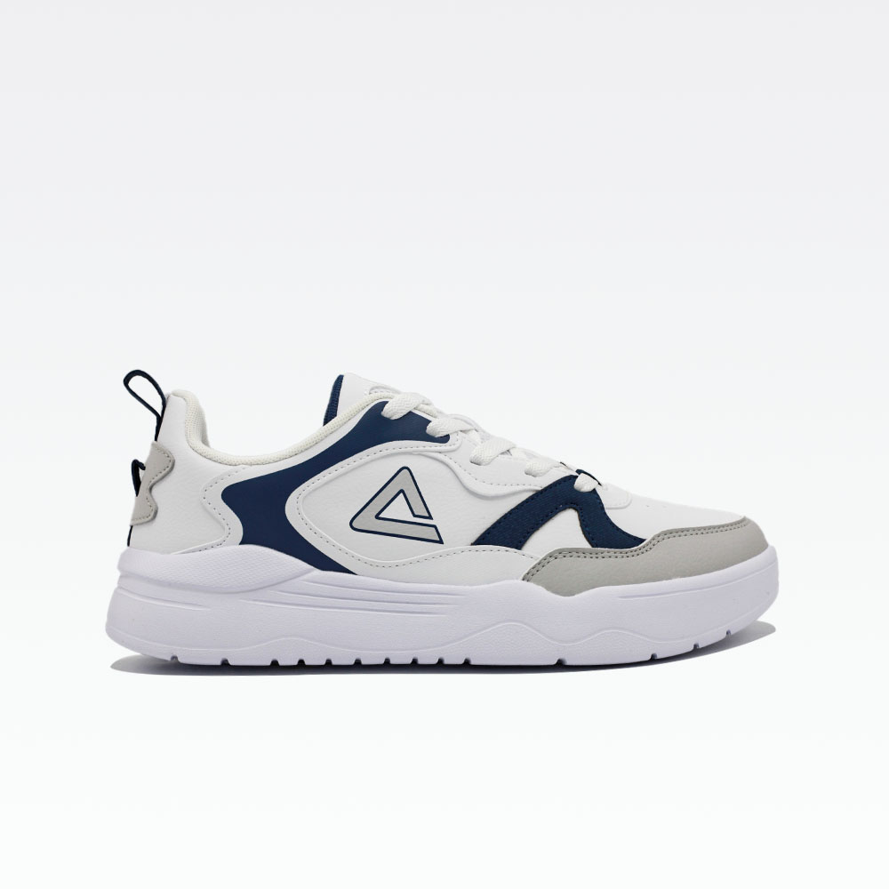 Peak Casual Shoes White Dark Marine Blue