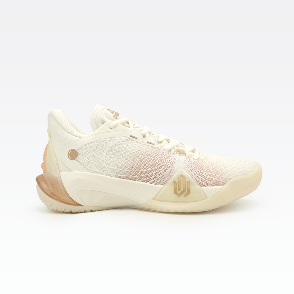 Peak Taichi Basketball Match Shoes White/Champagne Gold