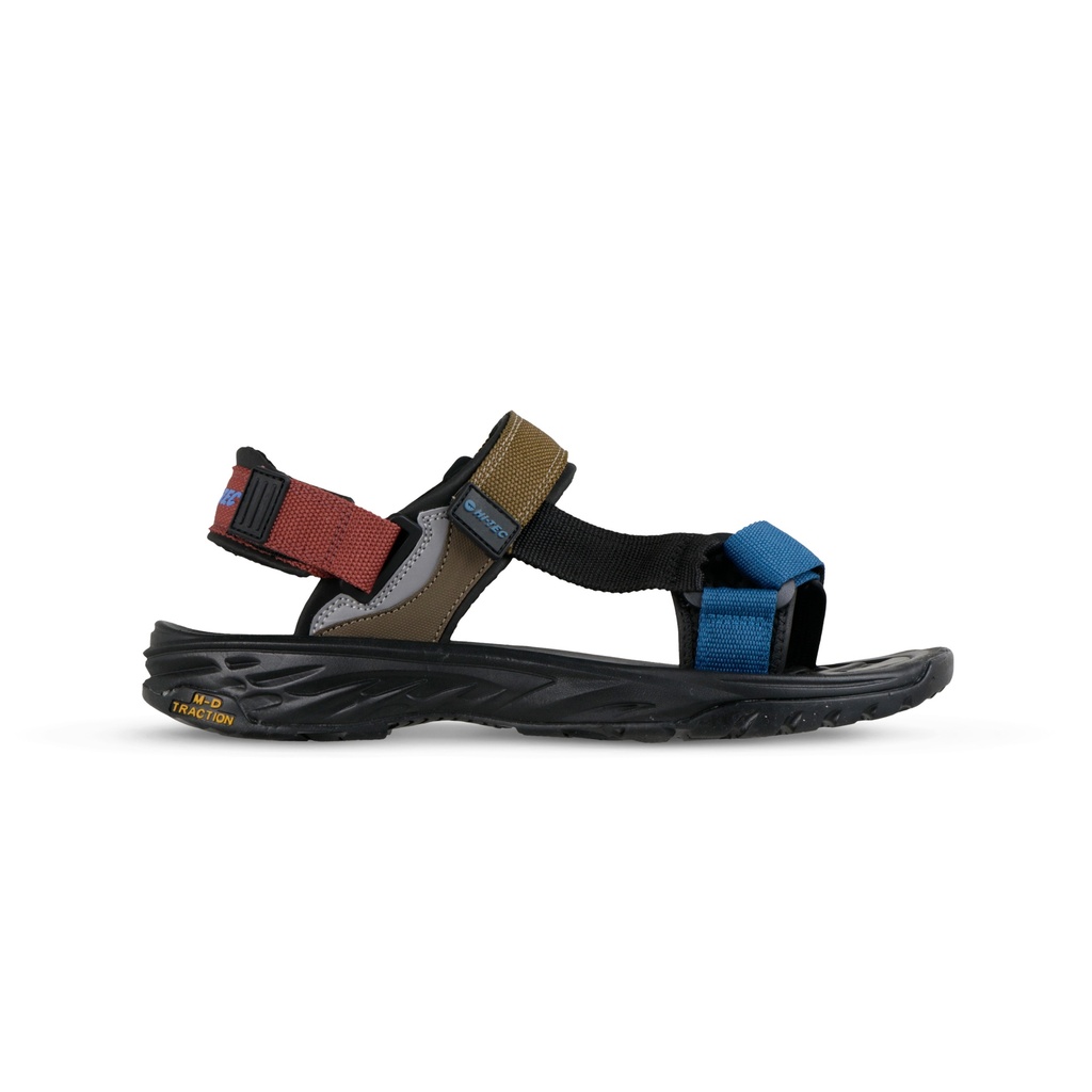 Hi-Tec Ula Raft Black-Bakedclay-Deeplagoon-Olive