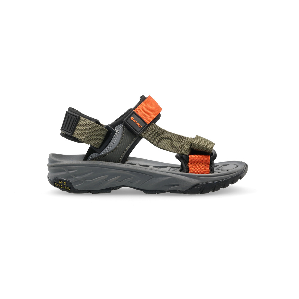 Hi-Tec Ula Raft Jnr Olive-Koi-Black