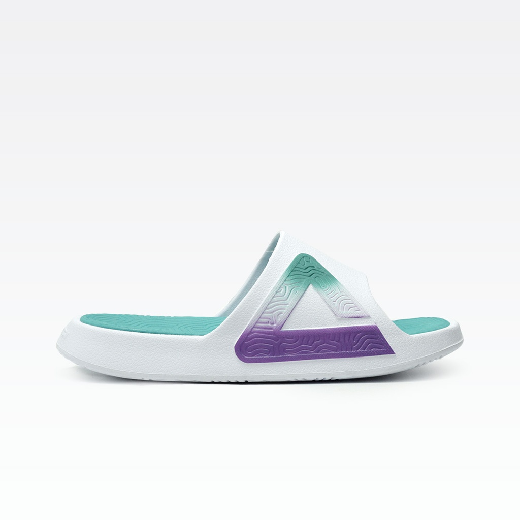 Peak Taichi Slippers White/Bright Turquoise