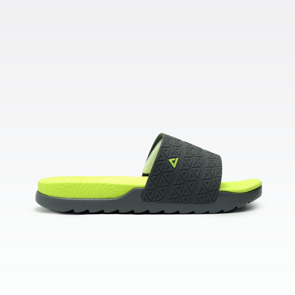 Peak Taichi Tachi Slippers Dk.Grey/Fluorescent Yellow