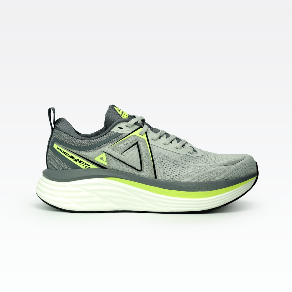 Peak Taichi Turbo Shoes-Grey/ Fluorescent Green