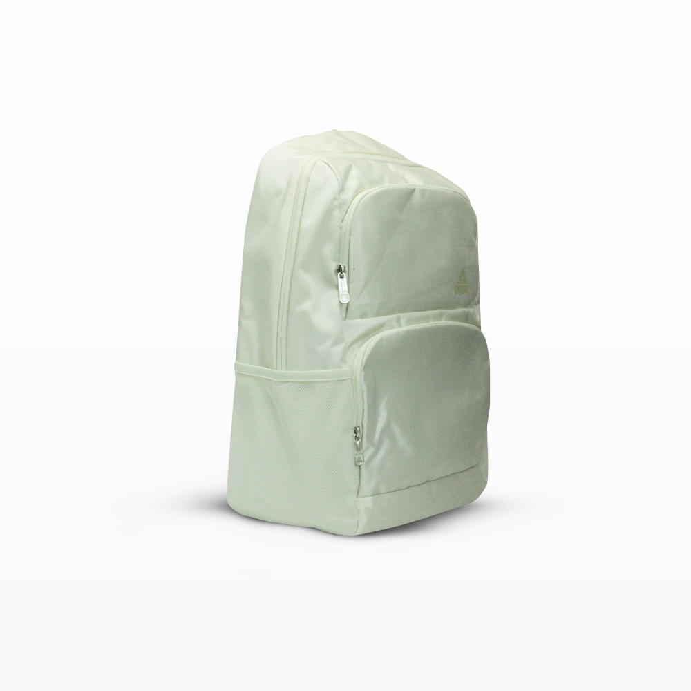 Peak Backpack White Beige