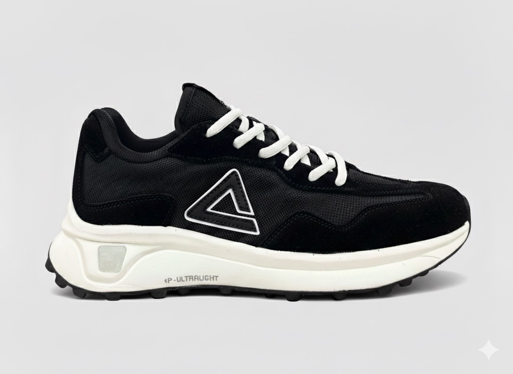 Peak P-Ultralight Sports Shoes Black/Milky white