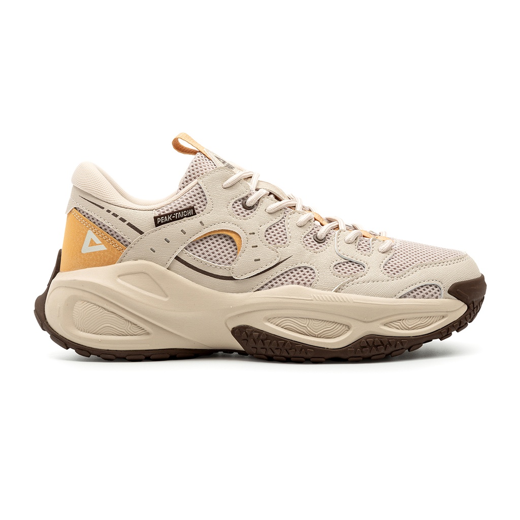 Peak Taichi Casual Shoes Ivory Yellow