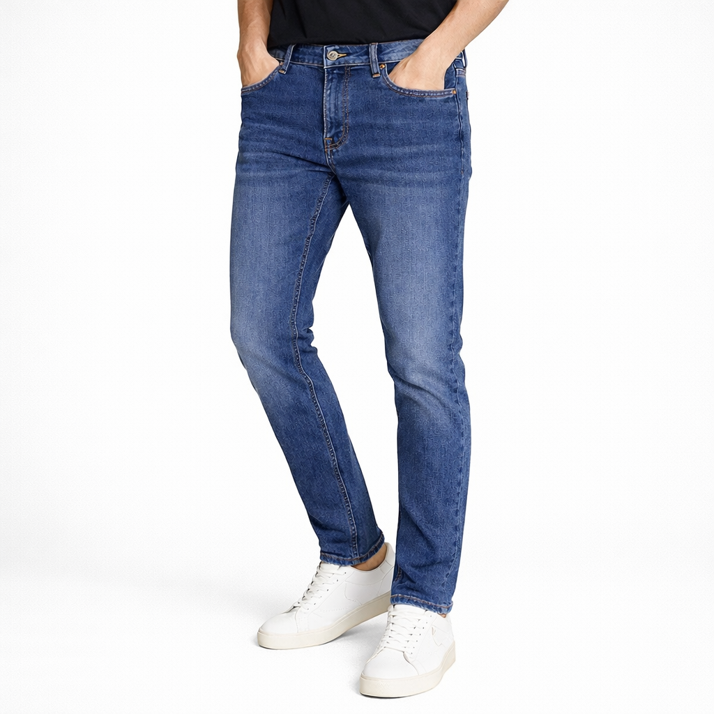 Lumberjack Pantalon Jean Homme Slim Bleu