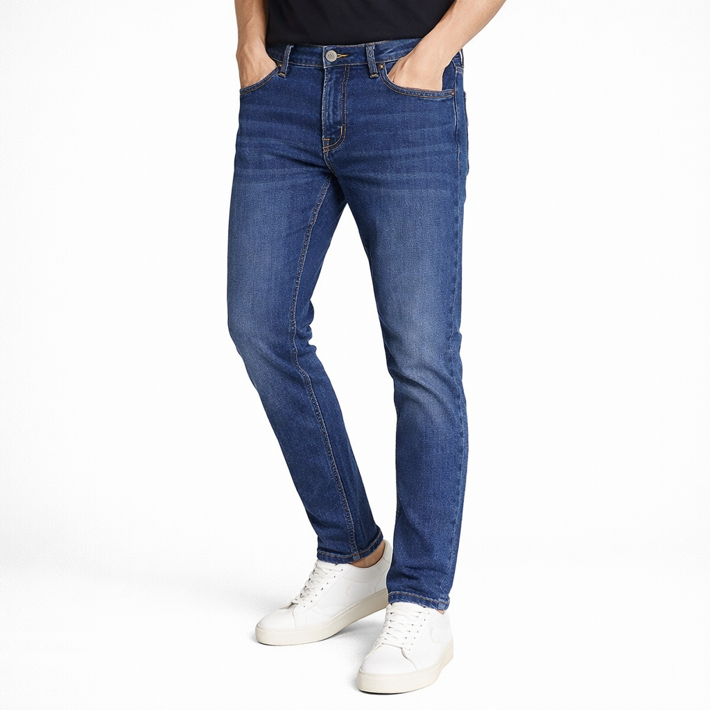 Lumberjack Pantalon Jean Homme Slim Bleu
