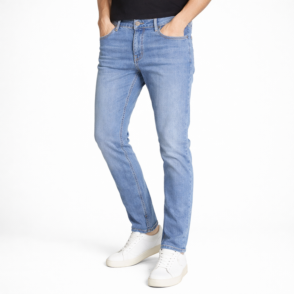 Lumberjack Pantalon Jean Homme Slim Bleu Clair