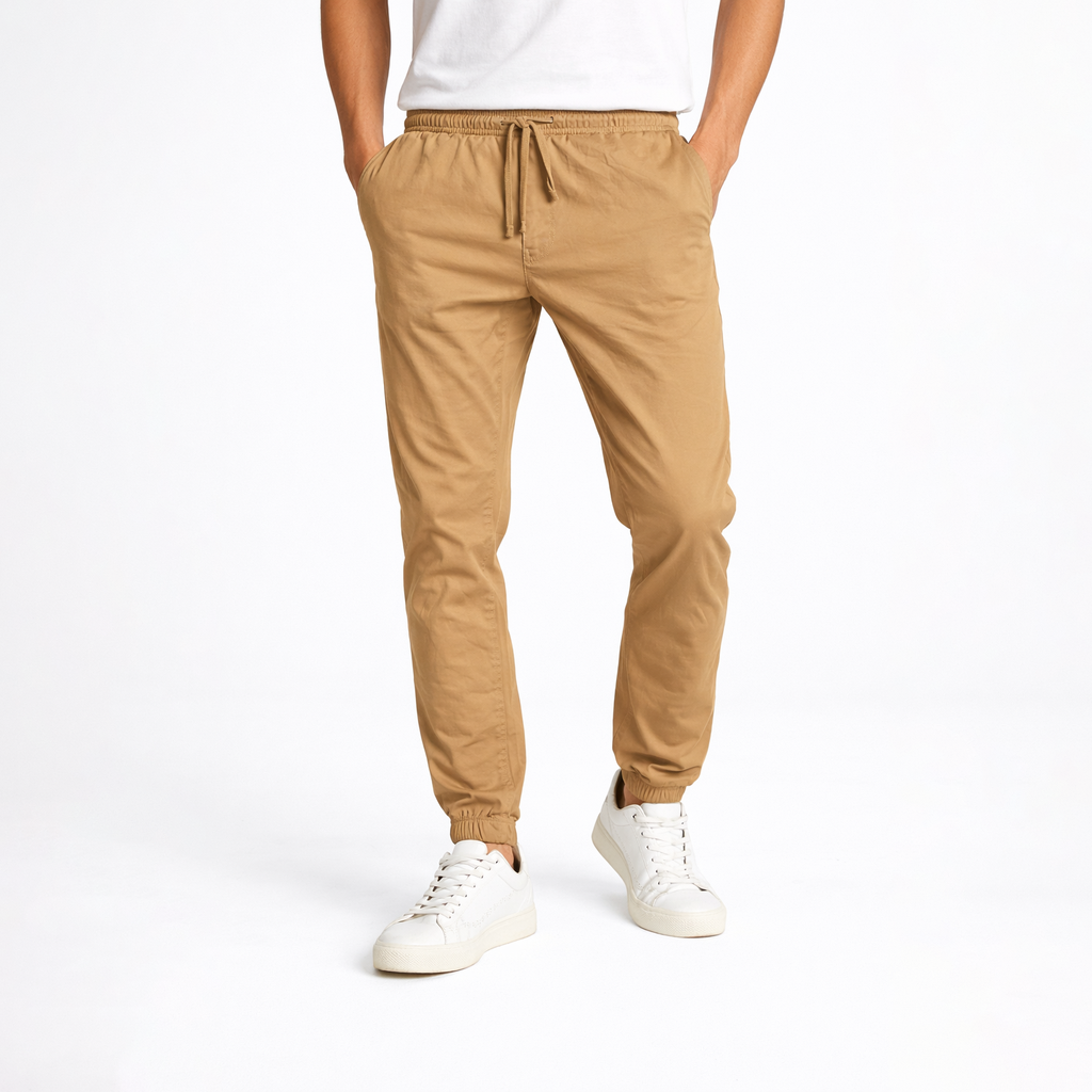 Depart Jogger Slim Homme Marron