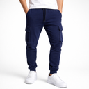 Depart Jogging Cargo Slim Homme Navy