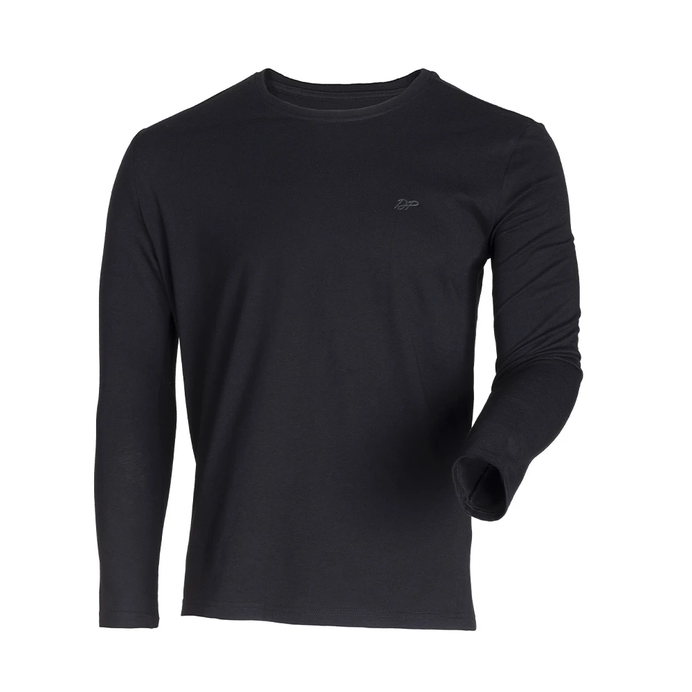 Depart T-Shirt A Manches Hommes Noir